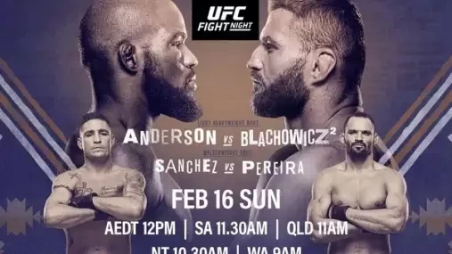 UFC - Anderson Corey - Blachowicz Jan
