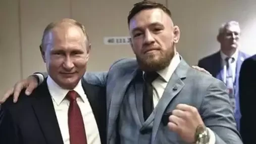 McGregor v maléru kvůli válce? Ať svou fotku s Putinem okamžitě smaže! dožaduje se ukrajinský prezident