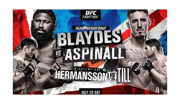UFC Fight Night 208: Tom Aspinall vs. Curtis Blaydes