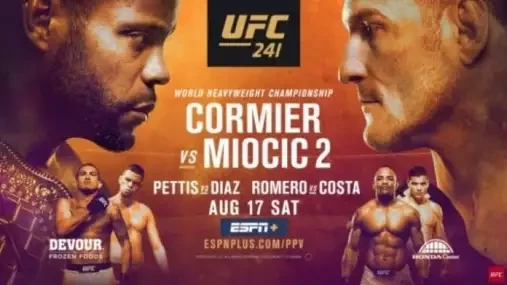 UFC 241: Cormier vs. Miočić 2, informace a výsledky