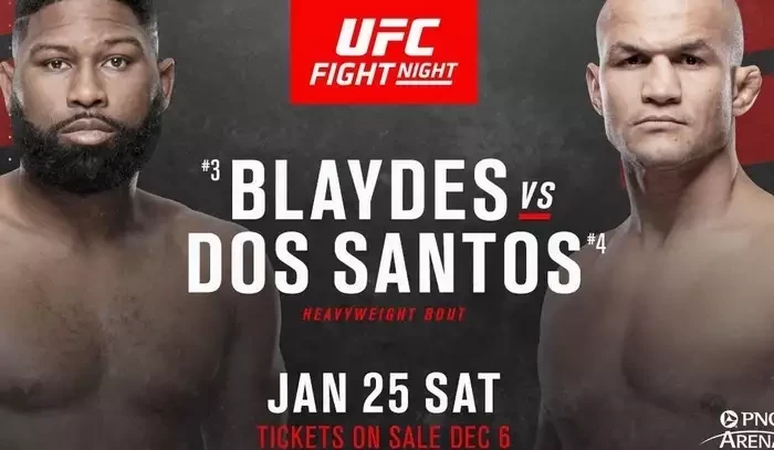 UFC - Blaydes Curtis - Dos Santos Junior