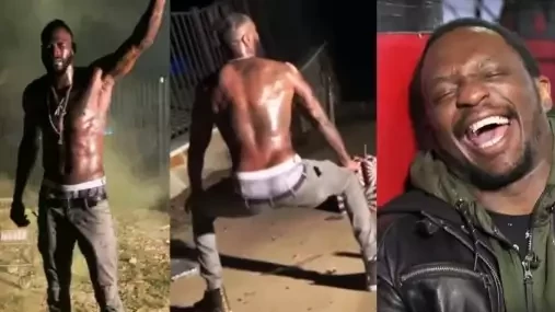 Video: Deontay Wilder vyšpulil zadek a vesele si zatwerkoval. Dillian Whyte se mu vysmál