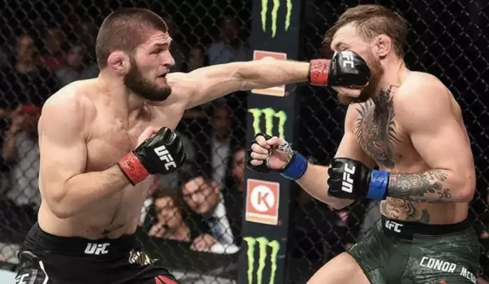 Khabib vzpomíná na duel s McGregorem a opřel se do Fergusona: Nikdy to nebyl elitní fighter