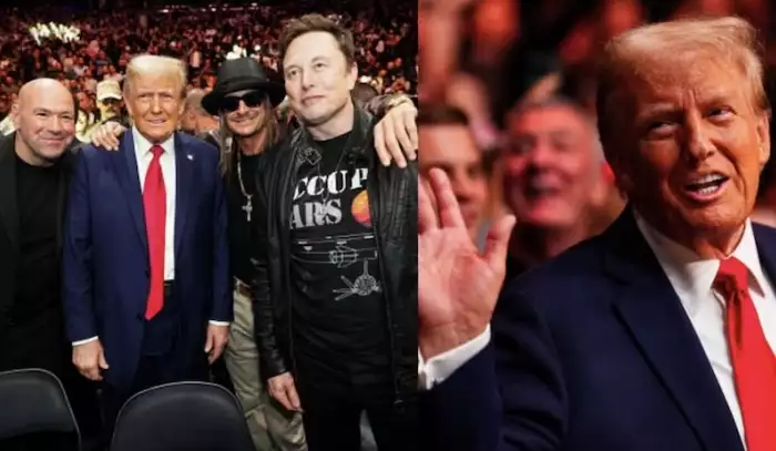 Musk, Trump a Al-Rumayyan v první řadě! UFC 309 přineslo spojení miliardářů, politiky a bojových sportů