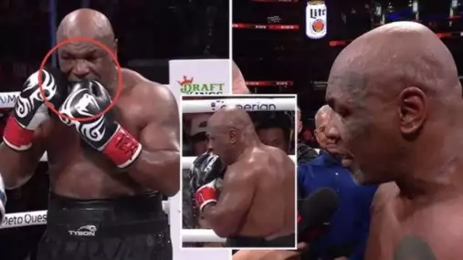 Mike Tyson vysvětluje, proč během zápasu s Jakem Paulem kousal do rukavice: Mám fixaci na kousání