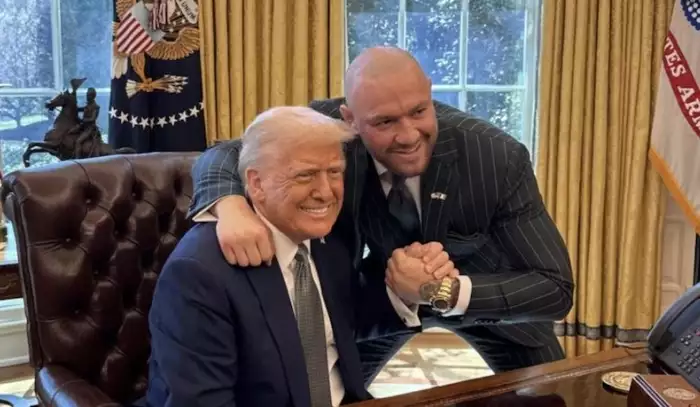 VIDEO: McGregor navštívil Trumpa! A celé Irsko ho za jeho vystoupení miluje