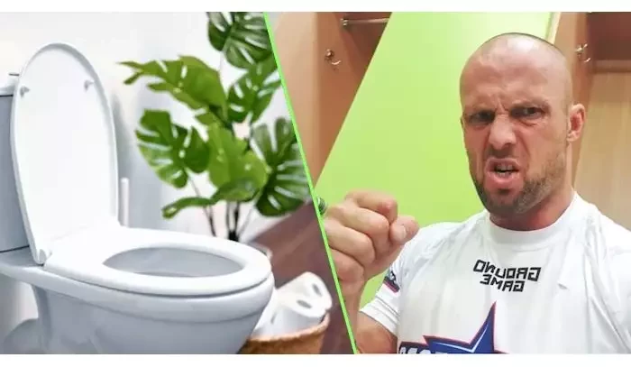 Video: Psychopat Aleš Bejr prohrál sázku a strčil hlavu do záchodu. Voda mu tekla i z nosu