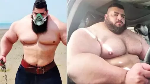 Toto zvíře bude bojovat v Praze! Podívejte se na trénink 200kilového Íránského Hulka 
